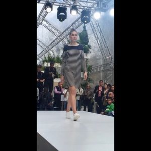 MUJI Utilitarian Thick Cotton Dress